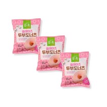 풀스쿡 글레이즈 두부도너츠 (50gX3) 브런치 홈베이킹 두부빵 간편간식 버터풍미, 25세트