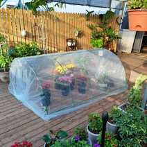 다육이 온실하우스 비닐하우스 식물 온실 120cm 150cm 180cm 210cm 대형, 길이210cm 너비160cm 높은90cm