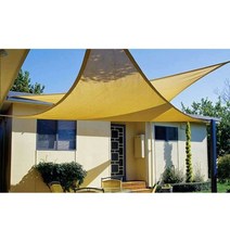 프라자 어닝 천갈이 카페 썬가드 인테리어 루프 차양, 미색 3.6x3.6x3.6미터