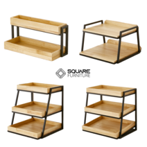 스퀘어퍼니쳐 자체제작 카페진열대 쿠키선반 베이커리 선반 / 주문제작 가능, Type 4