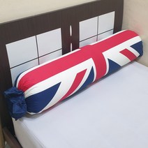 유니언잭 캔디쿠션(솜포함) 21x100cm