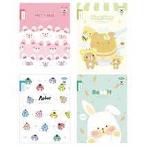 600 펜피아 초등노트 그림일기_단면(10권묶음)-일기장, 공용_랜덤(10권)