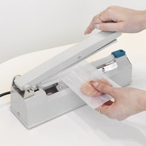 [핸즈픽] 열접착 실링기 열조절 가능 가정용 업장용 코팅종이 비닐 접착기계, 20호_200x5mm