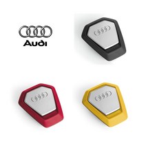 Audi 아우디 순정 싱글프레임 차량용 방향제 블랙 레드 옐로우 - 당일 발송, 2]레드