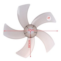 갤러리창 환풍기커버 알루미늄루버 환풍기커버덮게 가정용 플라스틱 팬 블레이드 16 인치 5 엽 너트 커, 01 Black