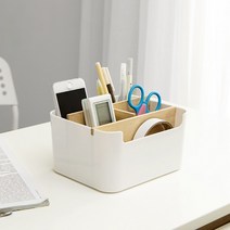 데스크 테리어 책상 위 서랍 미니수납함, one size, 흰색