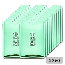 RFID차단지갑 안티 rfid 지갑 차단 리더 잠금 은행 카드 홀더 id 은행 카드 케이스 보호 금속 신용 카드 홀더 알루미늄 69.3cmRFID보안지갑