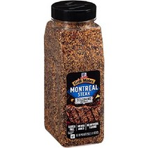 맥코믹 그릴 메이트 몬트리올 스테이크 시즈닝 11.62 oz, 1.81파운드(1팩)