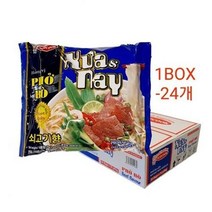 베트남 쌀국수 포보 수아나이 에이스쿡 PHO BO XUA&NAY 24개 1BOX, 70g, 4박스