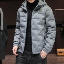 봄 가을 두꺼운 솜 패딩 남성 재킷 유행 브랜드 자켓 점퍼 블루종