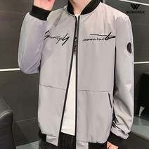 남성 봄 가을 블루종 자켓 바람막이 점퍼 WI203J