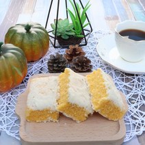 단호박 고구마 쑥 꿀 설기 백설기 개업 결혼답례 이바지 이사 식사대용 생일 떡, 단호박설기(10개)