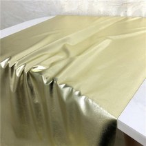 페브릭 옥삼 직물50*150cm 스트레치 반짝 이는 골드 호일 bronzing 스판덱스 패브릭 소재 PU 광택 가죽 DIY, 06 6_01 50cmx150cm