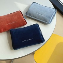 [NEW]한양 FUR 충전식 온수 온열 찜질기, YC-03 파우치 미드나잇블루, 1개