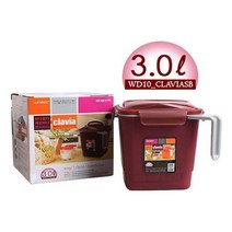 을CP + 클라비아 음식물 쓰레기통 3L 음식물 분리함 수거통_S/N:D2+529DA6 ; 가정용음식물쓰레기통 휴지통 스텐음식물쓰레기통 음식물쓰레기처리기 음식물쓰레기건조기 분리수거함 업소용음식물쓰레기통 음식물쓰레기통3l 음식물쓰레기홀더 음식물탈수기 CJN229D, 1개