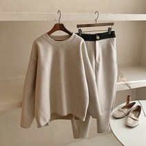 브이와이 여자 가을 편한바지 맘핏 맘진 통바지 울 팬츠