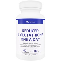 [미국빠른직구] 마이라이프 내추럴스 Reduced L-글루타치온 500 mg 원어데이 60정