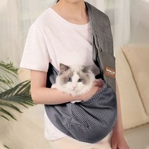 강아지 고양이 켄넬 시원한 메쉬 여행 캐리어 김숙 가방 웰시코기 위고백 이동장 슬링백 산책 소프트 산책용 카시트겸용 돔, S, B