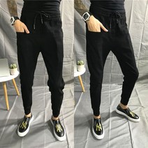 DFMEI 9부 팬츠 조거 배기 팬츠