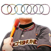 패브릭 스포츠 목걸이 야구용품 운동목걸이 사회인야구목걸이 헬스목걸이, 상세설명 참조