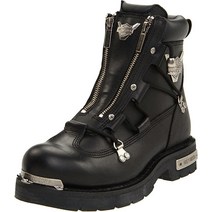 Harley-Davidson 남성용 브레이크 라이트 라이딩 부츠 블랙 8 M 쿨 블랙, 13, Coal Black