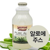 아름다운정성 유기농퓨어알로에주스 946ml 미국산 알로에원액 압착쥬스 에이드 칵테일 혼합음료, 2개