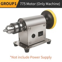 탁상 그라인더 센더 Jewelry Rock Mill 연마 기계 벤치 탑 폴리셔 20pc 샌드페이퍼 범용 그라인딩 머신 선반 광택 보석 바위 공장 연마기, 01 775, 01 775