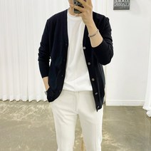 아도르클래식 6컬러 캐시미어 긴팔 니트 가디건