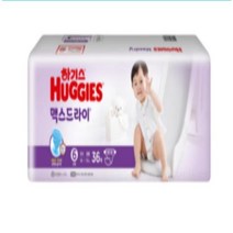 2021 신형 하기스 맥스드라이 밴드형 기저귀 남녀공용 점보형 6단계(14~19kg), 6단계 점보, 1152매