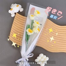 남자 꽃다발 diy 수공예품 꺾자 코바늘 해바라기보석십자수, T12-싱글 은방울꽃 공구 강의, 기본