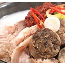 머릿고기와 곱창이 푸짐히 들어간 토종순대국+얼큰다대기