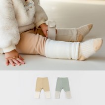 [해피프린스]포로 기모 아기 레깅스