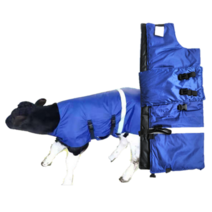 핫스윗 송아지 방한복 송아지옷 대형견 염소 양 방수 깔깔이 조끼 축산기자재, 방한복 중형