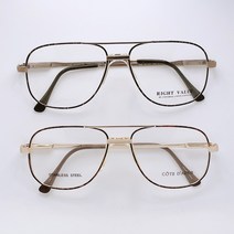 레트로 투브릿지 안경 남자 여자 코수술 안경