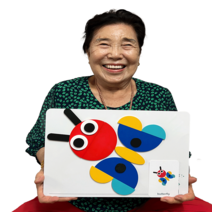 지오마노아 치매예방 게임 교구 12종, 상품04.자석 컬러 구슬보드 (소)