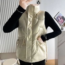 패딩 조끼 다운 코트 여성 가을 겨울 자켓
