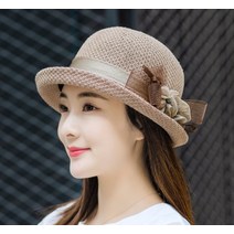 우수안 멋쟁이 할머니 엄마 중년여성 봄 여름 나들이 모자