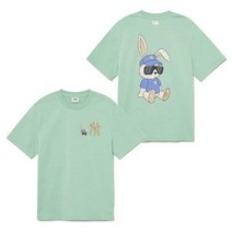 (165출시 TSEC1)MLB키즈 New year rabbit반팔티셔츠(7ATSEC133-