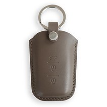 보도니 이태리 가죽 스마트 차 키케이스 기아 모닝 레이 KAA3, 카키그레이