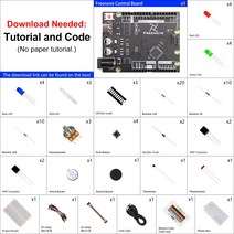 아두이노우노 아두이노 메가 키트 블루투스 R3 Freenove-Arduino UNO R3 V4 용 기본 스타터 키트 96 페이, 한개옵션0