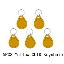 rfid복사기 rfid태그 Cuid 키 체인 Rfid 스마트 칩 태그 13.56mhz 재기록 방지 차폐 복제 카드 Nfc 복사 토큰 1k S50 복사기 배지 5/10 피스, 02 As The Picture Shows