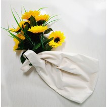 광목 리유즈백 장바구니 쇼핑 더스트백 파우치, 20L)40cm x 44cm x 끈15cm