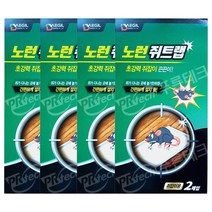 쥐약 쥐끈끈이 노런쥐트랩 4각(8개입), 1개