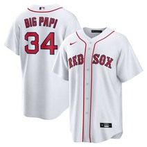 [해외] 나이키 저지 유니폼 MLB 데이빗 오티스 보스턴 레드삭스 Big Papi 저지 화이트 871711