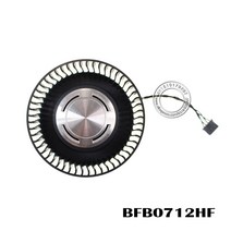 팬리스 라우터 스위칭허브 BFB0712HF 65mm 12V 1.8A NVIDIA GTX Titan GTX980 980Ti 그래픽 카드 냉각 팬 4 핀 4 선식