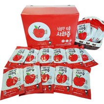 상큼한 외출 사과즙 120ml x 50개입, 박스