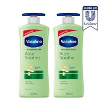 바세린 바디로션 알로에수드 600ml 1+1, 단품없음