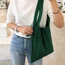 홈리 제주 감귤 동백 패턴 손목가방 미니 에코백 손가방