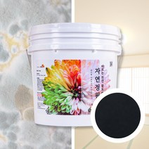 셀프 단열 벽지 규조토 페인트 베란다 방수 결로방지 곰팡이방지, 참숯, 18kg