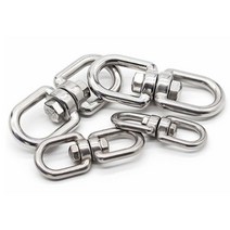 물품체결 U자 스텐샤클 체인꼬임방지 회전 스텐슈벨 차단줄 사슬체인, 스텐샤클 요청사항에사이즈기재